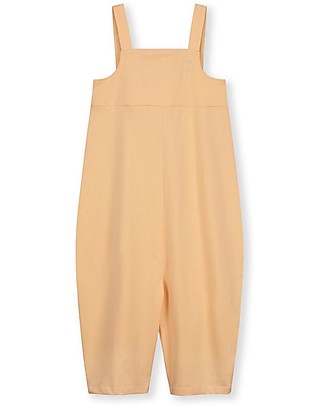 Gray Label Boxy Playsuit - Apricot - 100% Organic Cotton Jersey GOTS Dungarees