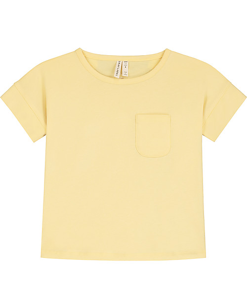 Gray Label Boxy Tee -Mellow Yellow - 100% Organic Cotton T-shirts