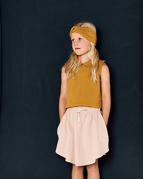 Gray Label Collar Tank Top, Mustard (2+ years) - 100% organic cotton Long Sleeves Tops
