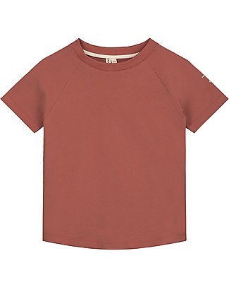 Gray Label Crewneck Tee - Faded Red - 100% organic cotton T-Shirts And Vests