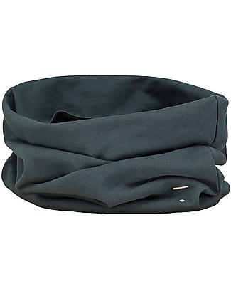 Gray Label Endless Scarf, Blue Grey - 100% organic cotton Italian fleece Scarves And Shawls
