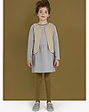 Gray Label Fleece Dress - Grey Melange - 100% Organic Cotton Dresses_