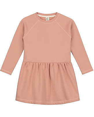 Gray Label Fleece Dress - Rustic Clay - 100% Organic Cotton Dresses_