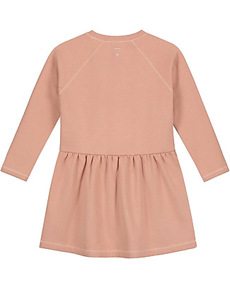 Gray Label Fleece Dress - Rustic Clay - 100% Organic Cotton Dresses_