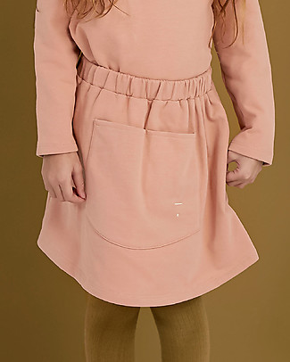 Gray Label Front Pocket Skirt - Rustic Clay - 100% Organic Cotton Skirts