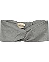 Gray Label Girl Twist Headband, Grey Melange (4-10 years) - 100% organic cotton Hair Accessories