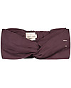 Gray Label Girl Twist Headband, Plum (4-10 years) - 100% organic cotton Hair Accessories