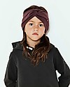Gray Label Girl Twist Headband, Plum (4-10 years) - 100% organic cotton Hair Accessories