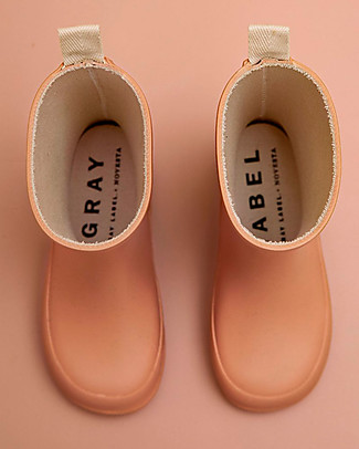 Gray Label GL x Novesta Rain Boots - Pink - 100% Natural Rubber Wellies