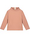 Gray Label High Neck Sweater - Rustic Clay - 100% Organic Cotton Long Sleeves Tops