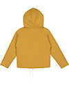 Gray Label Hooded Cardigan with Snaps, Mustard - 100% softest organic cotton fleece Cardigans