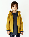 Gray Label Hooded Cardigan with Snaps, Mustard - 100% softest organic cotton fleece Cardigans
