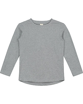 Gray Label Long Sleeve Tee, Grey Melange - 100% organic cotton Long Sleeves Tops