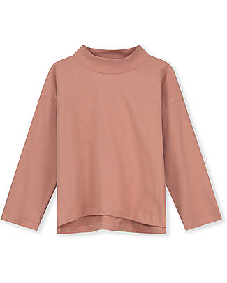 Gray Label Long Sleeved Turtle Tee - Rustic Clay - 100% Organic Cotton GOTS Long Sleeves Tops