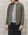 Gray Label Long Sleeves Striped T-Shirt, Moss/Cream Stripe - 100% organic cotton Long Sleeves Tops
