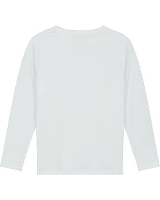 Gray Label Long Sleeves Tee - White - 100% Organic Cotton GOTS Long Sleeves Tops