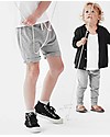 Gray Label One Pocket Shorts, Grey Melange (12-24 months) - 100% organic cotton Shorts
