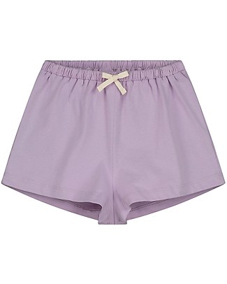 Gray Label Oversized Shorts - Purple Haze - 100% Organic Cotton Jersey GOTS Shorts