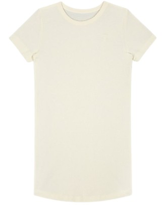 Gray Label Oversized Sleep Tee - Cream - Organic Cotton Pyjamas