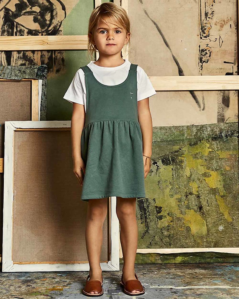 pinafore cotton dress