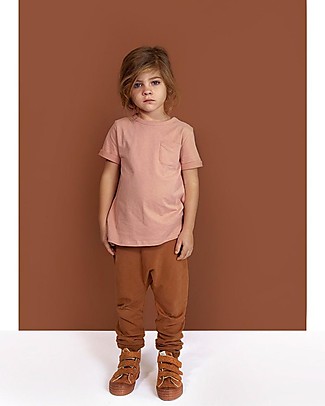 Gray Label Pocket T-Shirt - Rustic Clay - 100% Organic Cotton Jersey GOTS T-shirts