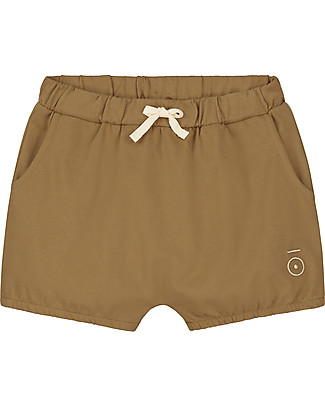 Gray Label Puffy Shorts - Peanut - 100% Organic Cotton Jersey Shorts