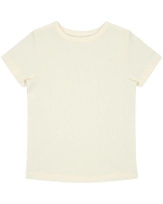 Gray Label Short Sleeved Vest - Cream - Organic Cotton Pyjamas