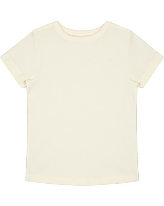 Gray Label Short Sleeved Vest - Cream - Organic Cotton Pyjamas