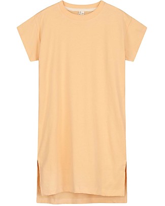 Gray Label T-Shirt Dress - Apricot - 100% Organic Cotton Jersey GOTS Dresses_