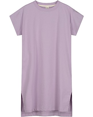 Gray Label T-Shirt Dress - Purple Haze - 100% Organic Cotton Jersey GOTS Dresses_