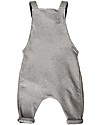 Gray Label Unisex Dungarees, Grey Melange - 100% Organic Cotton Dungarees