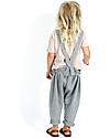 Gray Label Unisex Dungarees, Grey Melange - 100% Organic Cotton Dungarees
