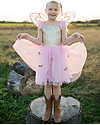 Great Pretenders Butterfly Girl Fancy Dress, Gold/Pink with Glitter - Includes dress and wings! Dressing Up & Role Play
