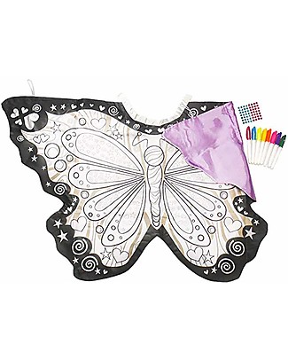 Great Pretenders Colour a Butterfly Wings Eeversible - Includes 6 Marks Draw And Color