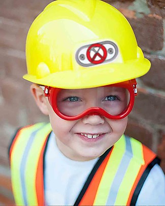 Great Pretenders Construction Worker with Accessories Set - 7 Pieces Dressing Up & Role Play