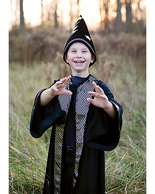 Great Pretenders Deluxe Wizard Set, Black - Includes cape and hat! Dressing Up & Role Play