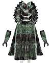 Great Pretenders Dinosaur Cape - Green Mix - Headdress and Claws Included! - 4-6 years Dressing Up & Role Play