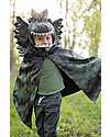 Great Pretenders Dinosaur Cape - Green Mix - Headdress and Claws Included! - 4-6 years Dressing Up & Role Play