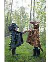 Great Pretenders Dinosaur Cape - Green Mix - Headdress and Claws Included! - 4-6 years Dressing Up & Role Play