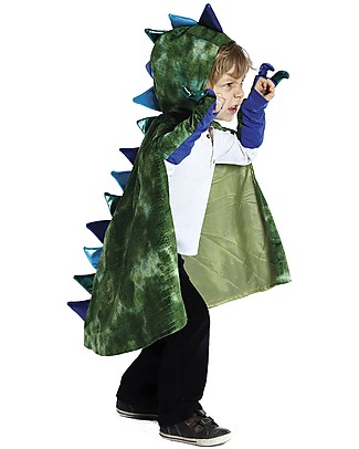 Great Pretenders Dragon Costume Set - Green - Includes cape and claws null