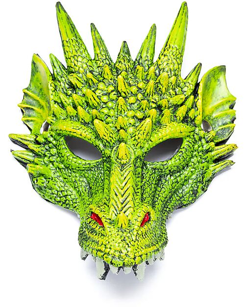 Great Pretenders Dragon Mask - Green - 3+ years Dressing Up & Role Play