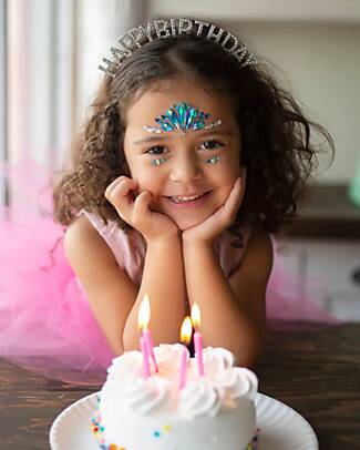 Great Pretenders Face Crystals - Ocean Mermaid - Blue Dressing Up & Role Play