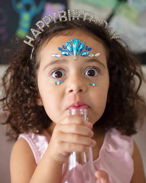 Great Pretenders Face Crystals - Ocean Mermaid - Blue Dressing Up & Role Play