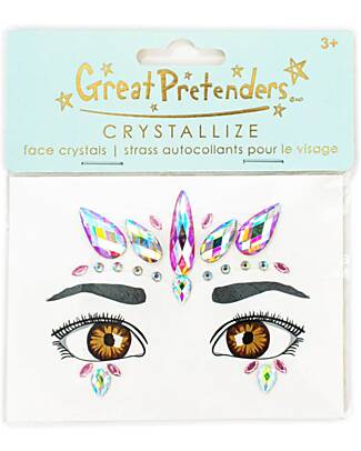 Great Pretenders Face Crystals - Unicorn - Pink Dressing Up & Role Play