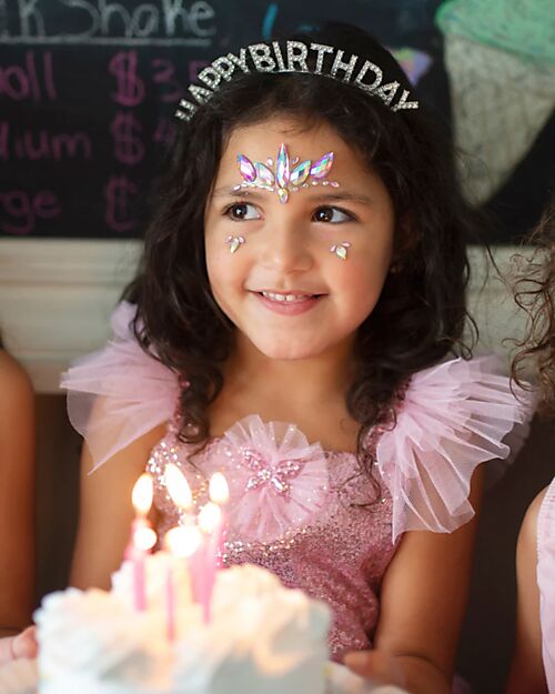 Great Pretenders Face Crystals - Unicorn - Pink Dressing Up & Role Play