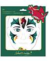 Great Pretenders Face Stickers - Dragon - Green Dressing Up & Role Play
