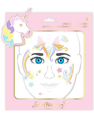 Great Pretenders Face Stickers - Unicorn Fairy - Pastel Dressing Up & Role Play