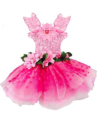 Great Pretenders Fairy Blooms Deluxe Fancy Dress, Pink - Includes dress, wings and headband Dressing Up & Role Play
