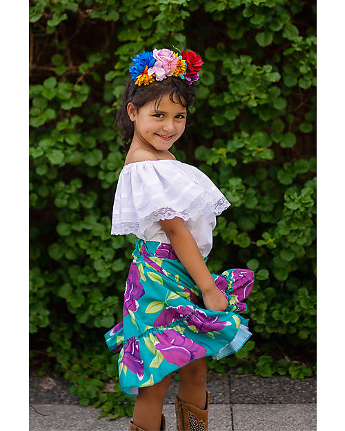 Great Pretenders Frida the Artist - T-shirt/Skirt and Headband Dressing Up & Role Play