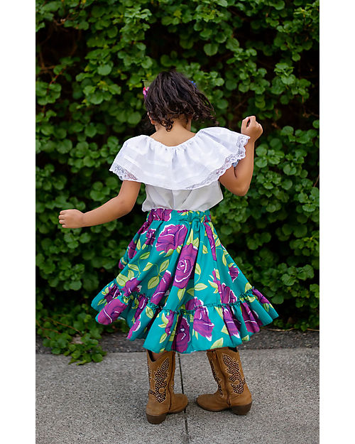 Great Pretenders Frida the Artist - T-shirt/Skirt and Headband Dressing Up & Role Play